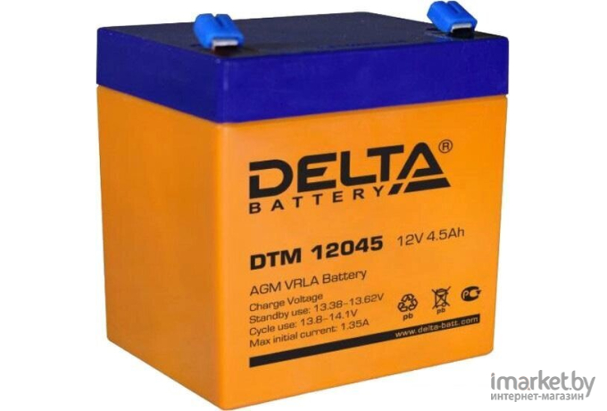 Аккумулятор для ИБП Delta DT 12045 12В/4.5 А·ч