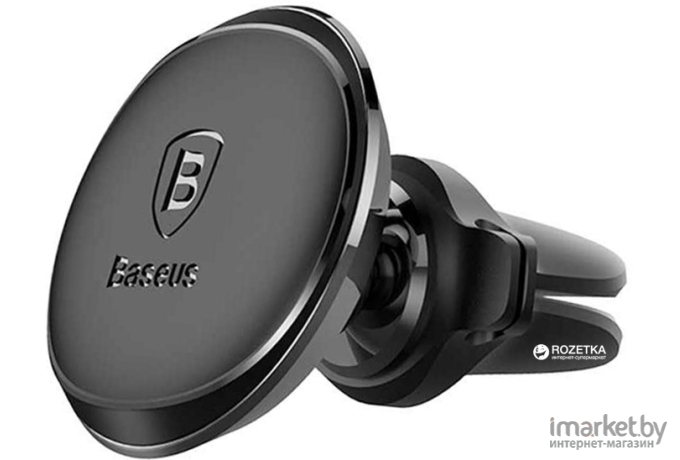 Автомобильный держатель Baseus Magnetic Air Vent Car Mount Holder Black (SUGX-A01)