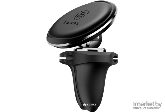 Автомобильный держатель Baseus Magnetic Air Vent Car Mount Holder Black (SUGX-A01)