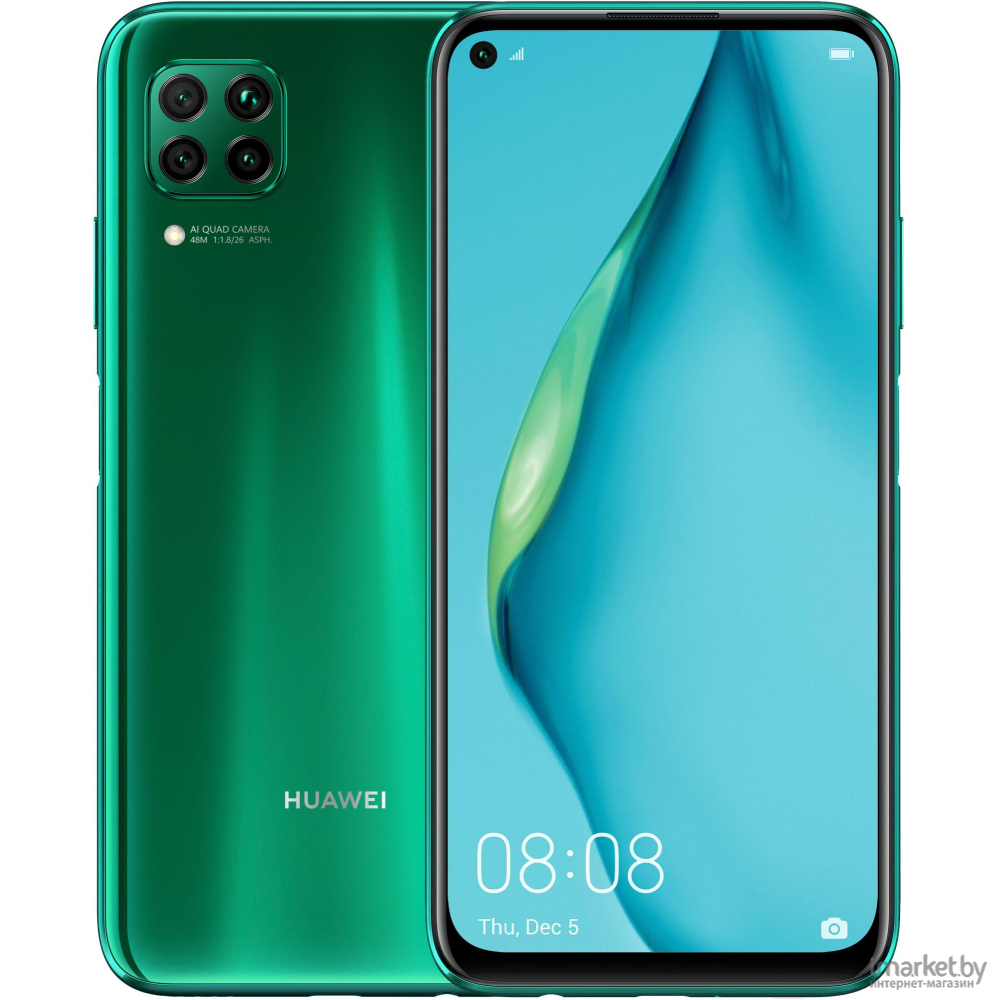 Мобильный телефон Huawei P40 Lite JNY-LX1 Crush Green в каталоге | Цена |  Доставка по РБ