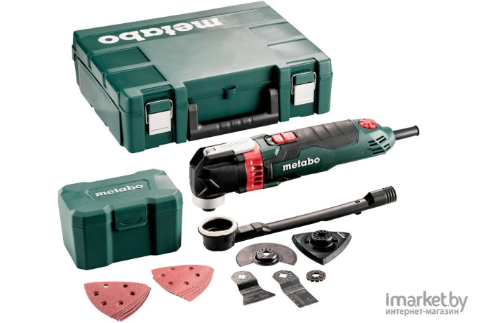 Многофункциональный инструмент Metabo MT 400 Quick зеленый