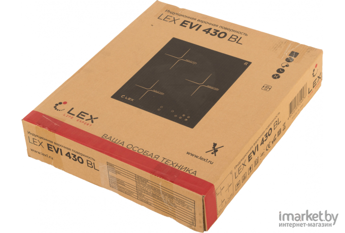 Варочная панель LEX Lex EVI 430 BL черный