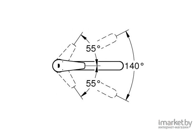 Смеситель Grohe BauEdge