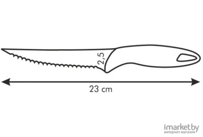 Кухонный нож Tescoma для стейков PRESTO