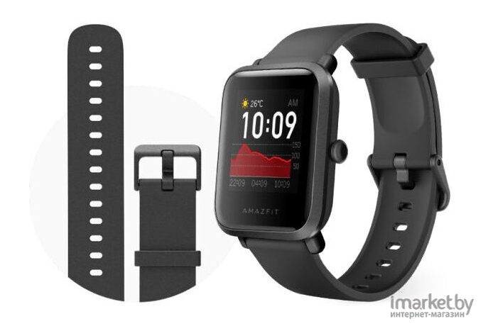 Умные часы Amazfit Bip S Carbon Black [A1821]