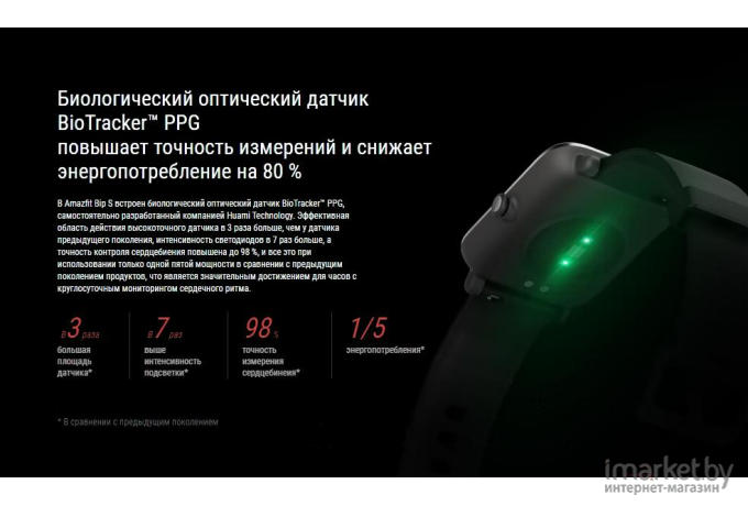 Умные часы Amazfit Bip S A1821 Red Orange