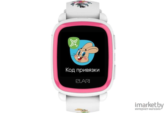 Умные часы Elari KidPhone Ну, погоди! белый