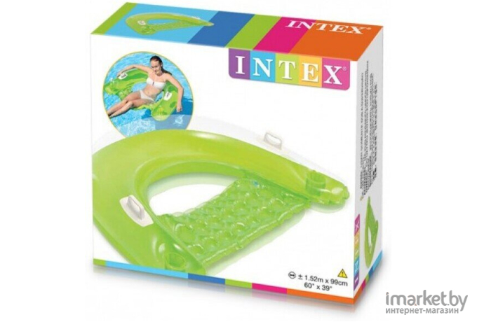 Надувной плот Intex Sit N Float 58859 голубой