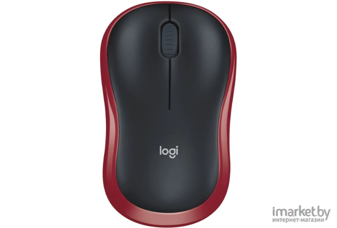 Мышь Logitech M185 красный