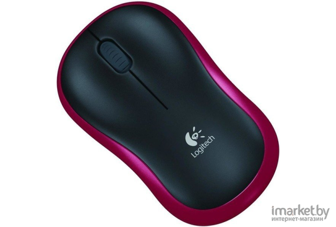 Мышь Logitech M185 красный