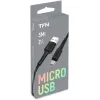 Кабель для компьютера TFN microUSB 3.0m Black [TFN-CMICUSB3MBK]