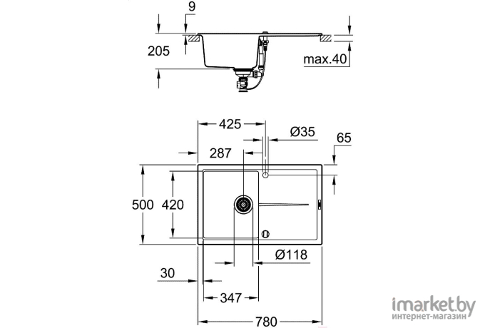 Смеситель Grohe 30335DC1