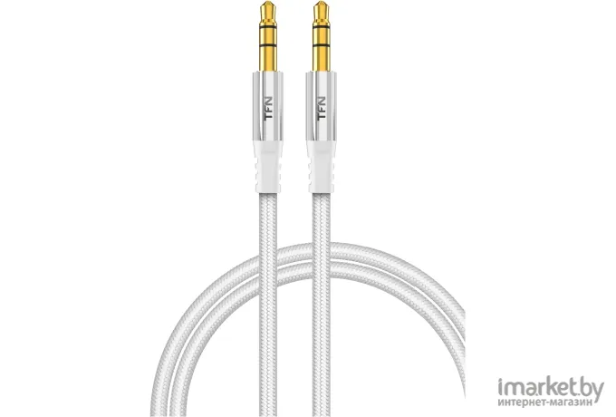 Кабель для компьютера TFN AUX forza 1.0m Silver [TFN-CFZAUXMET1MSL]