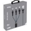 Кабель для компьютера TFN 3в1 1.0m Graphite [TFN-CFZ3IN1GR]