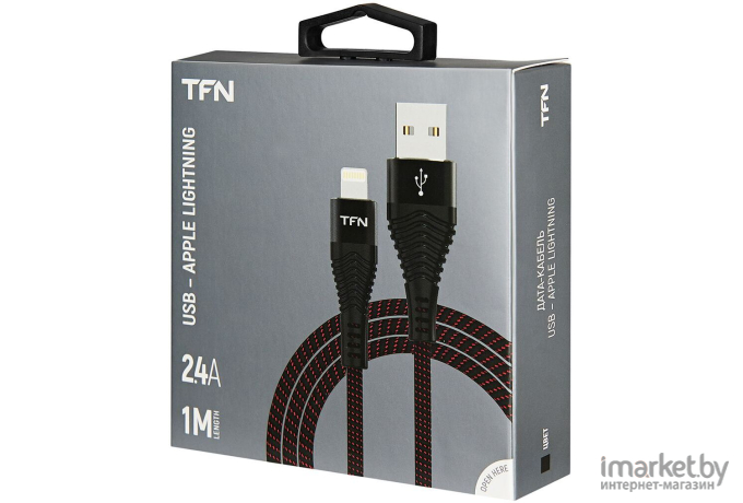 Кабель для компьютера TFN 8pin forza 1.0m Black [TFN-CFZLIGUSB1MBK]