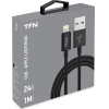 Кабель для компьютера TFN 8pin 1.0m TPE Black [TFN-CLIGUSB1MTPBK]