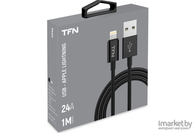 Кабель для компьютера TFN 8pin 1.0m TPE Black [TFN-CLIGUSB1MTPBK]