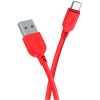 Кабель для компьютера TFN microUSB 1.0m PVC Red [TFN-CMIC1MPVCRD]