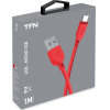 Кабель для компьютера TFN microUSB 1.0m PVC Red [TFN-CMIC1MPVCRD]