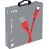 Кабель для компьютера TFN microUSB 1.0m PVC Red [TFN-CMIC1MPVCRD]