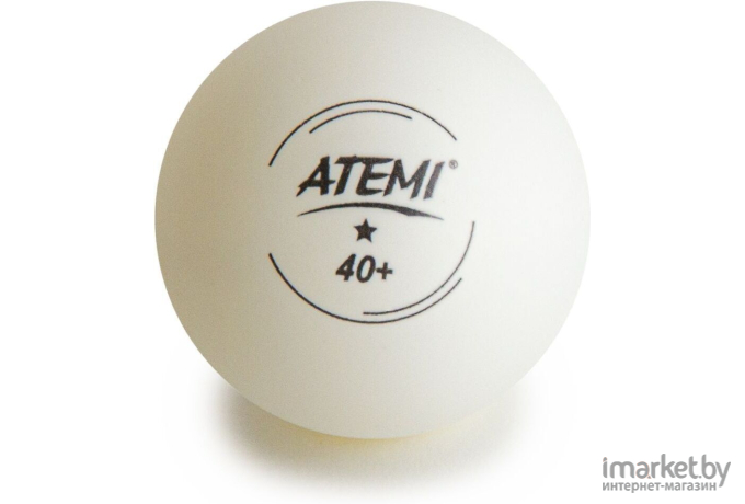 Мячи для настольного тенниса Atemi 1 6 шт белый