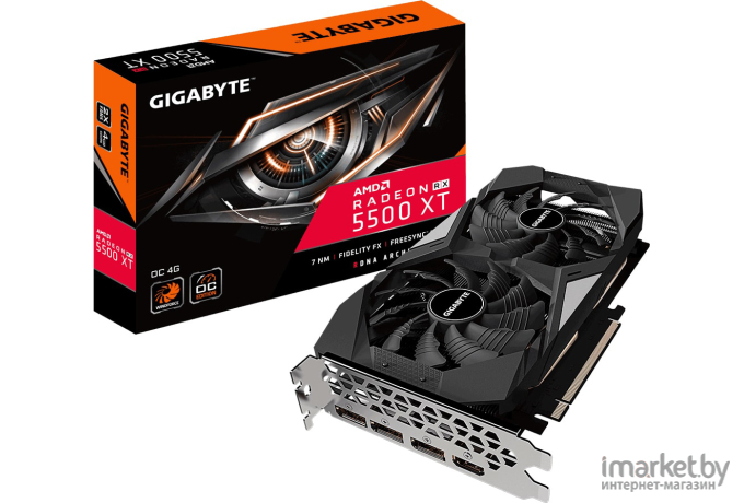 Видеокарта Gigabyte RTX 2060 D6 6GB GDDR6 [GV-N2060D6-6GD]