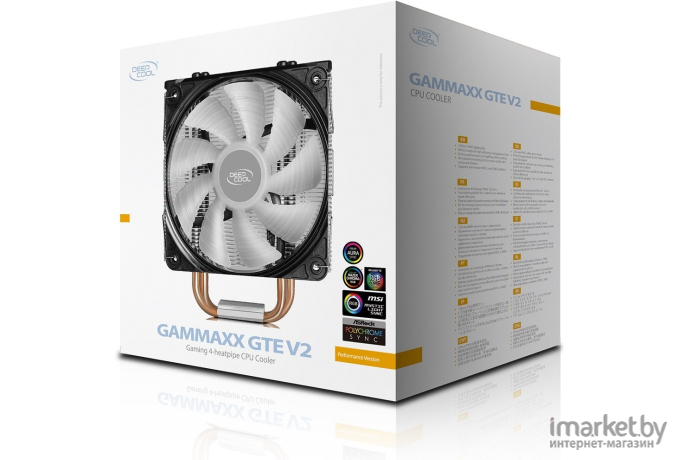 Кулер для процессора DeepCool GAMMAXX GTE v2 (DP-MCH4-GMX-GTEV2)