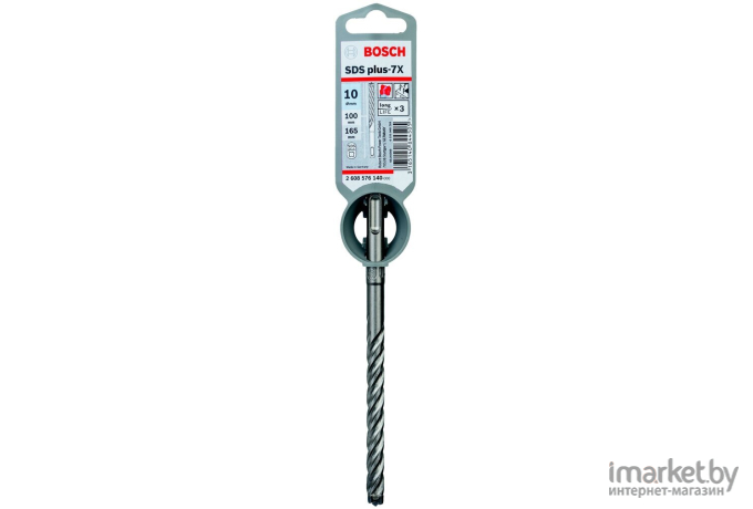 Сверло Bosch 10х100х165 мм бур SDS-plus 7X [2.608.576.140]