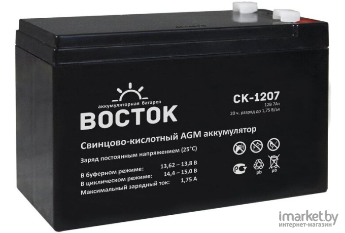 Аккумулятор для ИБП Восток СК-1207