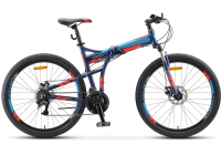 Велосипед Stels Pilot 950 MD V011 2020 17.5 темно-синий [LU084570]