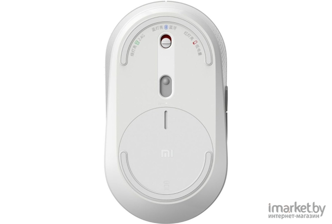 Мышь Xiaomi Mi Dual Mode Wireless Mouse Silent Edition белый [HLK4040GL]