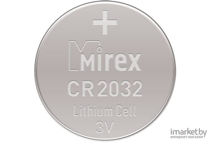 Батарейка Mirex CR2032 литиевая блистер 4 шт [23702-CR2032-E4]