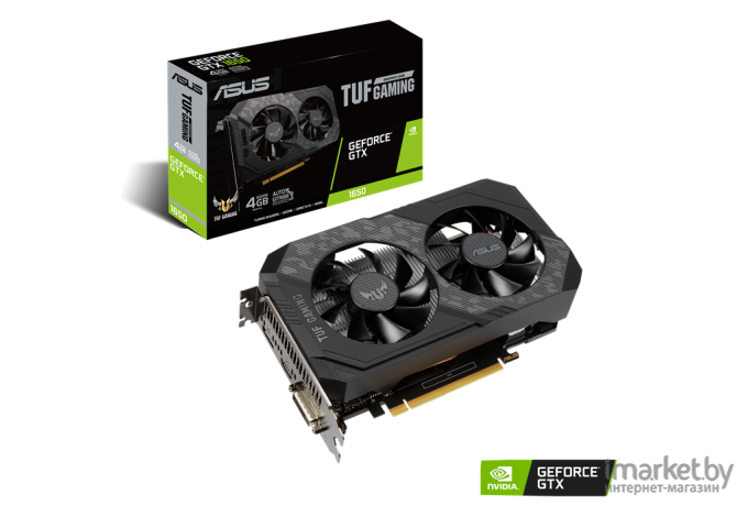 Видеокарта ASUS GTX 1650 Gaming 4GB GDDR6 [TUF-GTX1650-4GD6-GAMING]