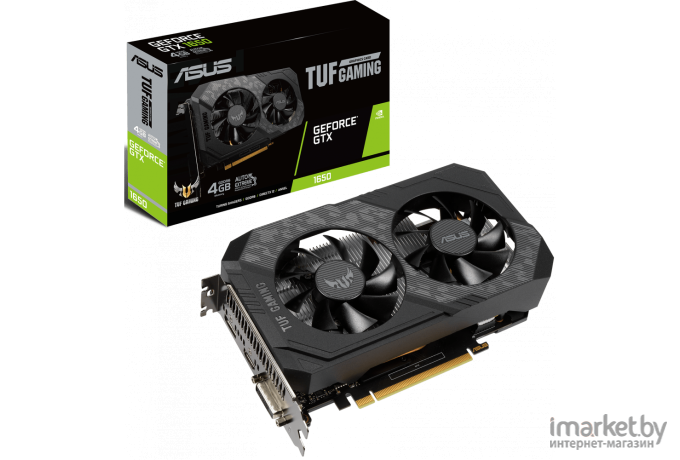 Видеокарта ASUS GTX 1650 Gaming 4GB GDDR6 [TUF-GTX1650-4GD6-GAMING]