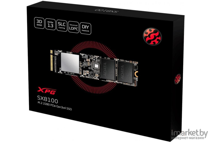 SSD диск A-Data XPG SX8100 256Gb [ASX8100NP-256GT-C]