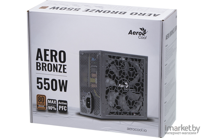 Блок питания AeroCool ATX 550W AERO BRONZE [4710562753967]