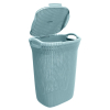 Корзина для белья Curver KNIT LAUNDRY HAMPER синий [228411]