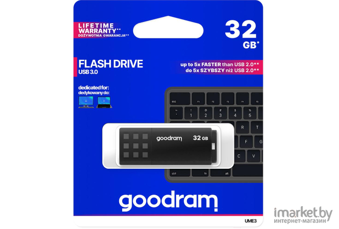 Usb flash GOODRAM Drive  32Gb UME3 [UME3-0320K0R11]