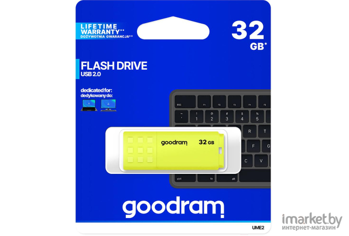 Usb flash GOODRAM Drive  32Gb UME2 [UME2-0320Y0R11]