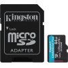 Карта памяти Kingston SecureDigital Micro 64Gb SDXC Canvas Go Plus 170R Class 10 UHS-I U3 V30 A2 + переходник [SDCG3/64GB]