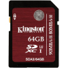 Карта памяти Kingston SecureDigital Micro 64Gb SDXC Canvas Go Plus 170R Class 10 UHS-I U3 V30 A2 + переходник [SDCG3/64GB]