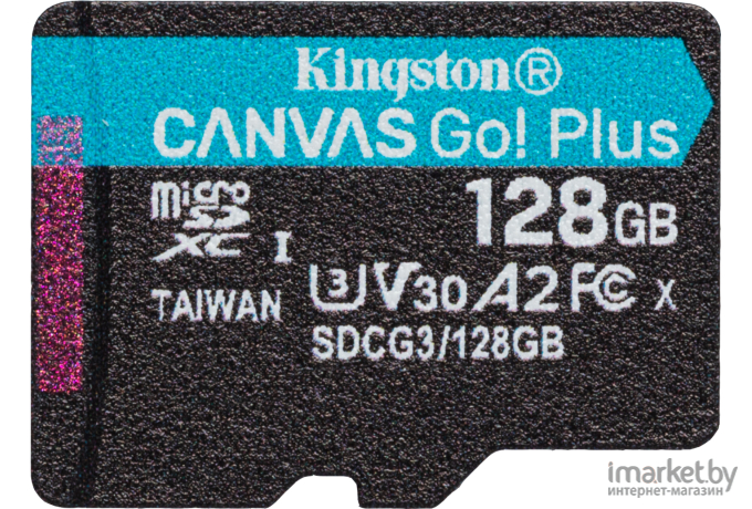 Карта памяти Kingston microSDXC SDCG3/128GBSP