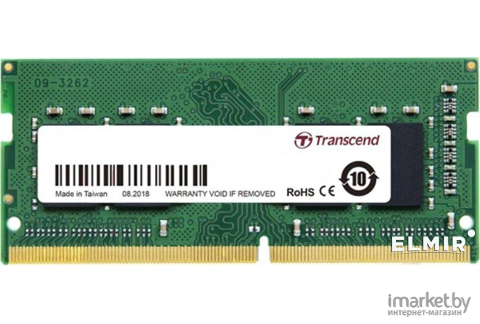 Оперативная память Transcend 16GB 2666MHz DDR4 Non-ECC CL19 SODIMM [JM2666HSE-16G]