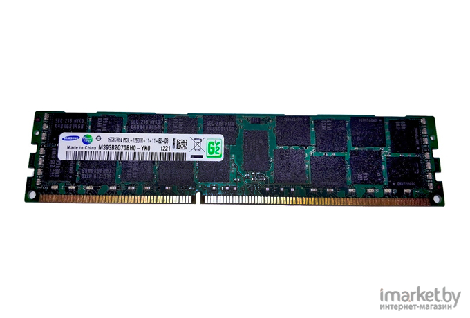 Оперативная память Samsung 16GB 1600MHz DDR3L ECC REG  DIMM [M393B2G70BH0-YK0]