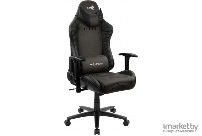 Офисное кресло AeroCool KNIGHT Iron Black