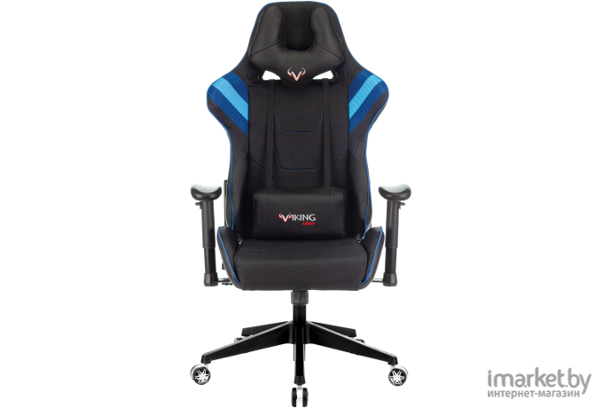 Игровое кресло Zombie VIKING 4 AERO черный/синий [VIKING 4 AERO BLUE]