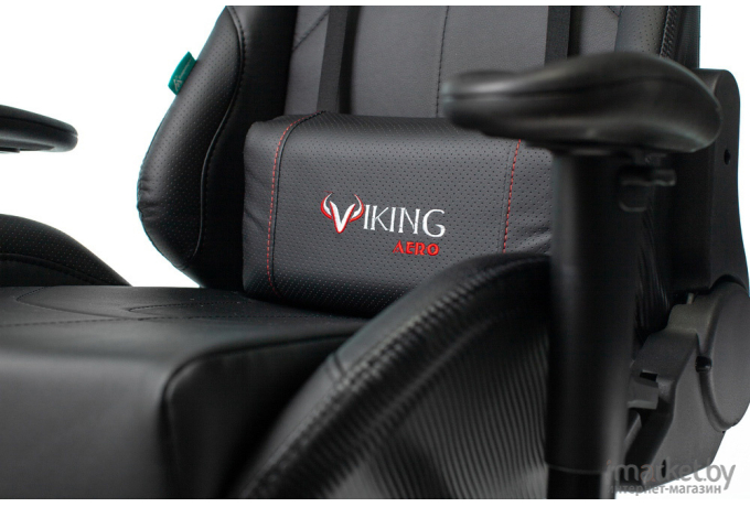 Геймерское кресло Zombie Viking 5 Aero черный [VIKING 5 AERO BLACK]