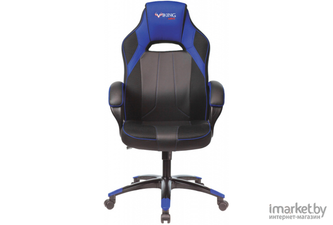 Геймерское кресло Zombie Viking 2 Aero черный/синий VIKING 2 AERO BLUE