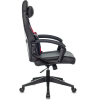 Офисное кресло Бюрократ VIKING 5 AERO RED искусственная кожа черный/красный