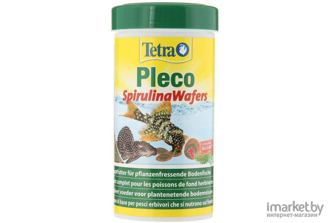 Корм для рыб Tetra Pleco Spirulina Wafers 15g [281899/710639]